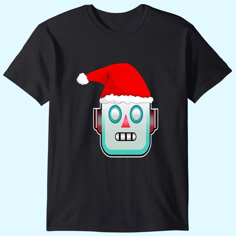Santa Robot Merry Christmas Gifts For Robot Loves Classic T-Shirts