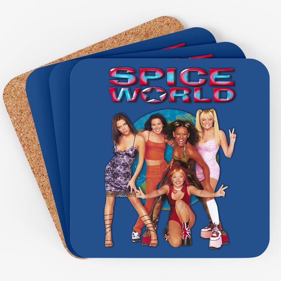 Spice Girls World Tour 2019 Vintage Coaster