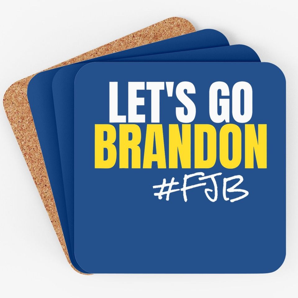 Let's Go Brandon Coaster