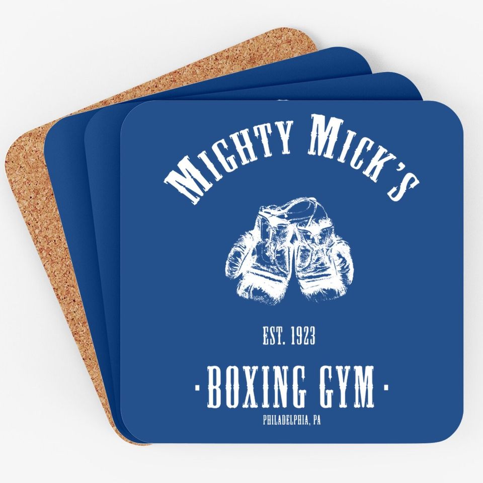 Mighty Mick's Boxing Gym Vintage Coaster