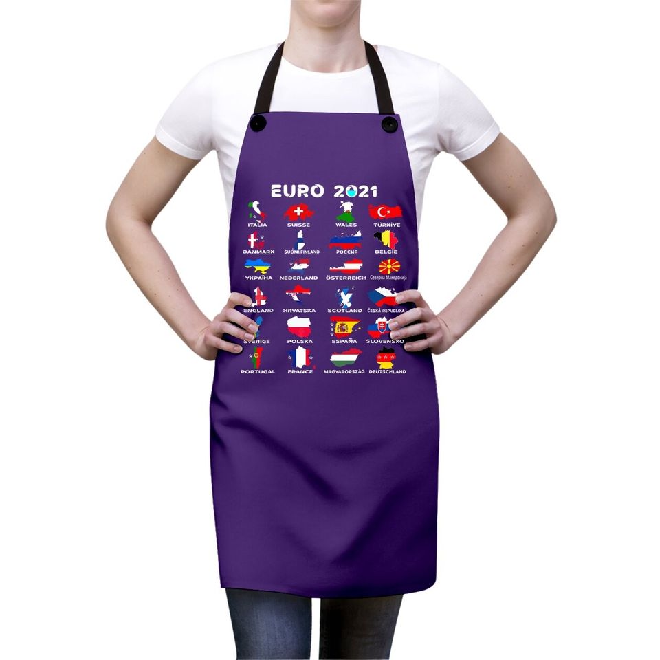 Euro 2021 Apron All Countries Participating In Euro