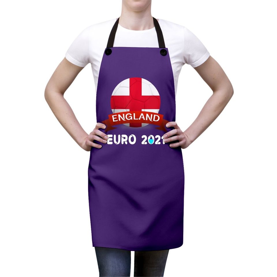Euro 2021 Apron England Flags Soccer