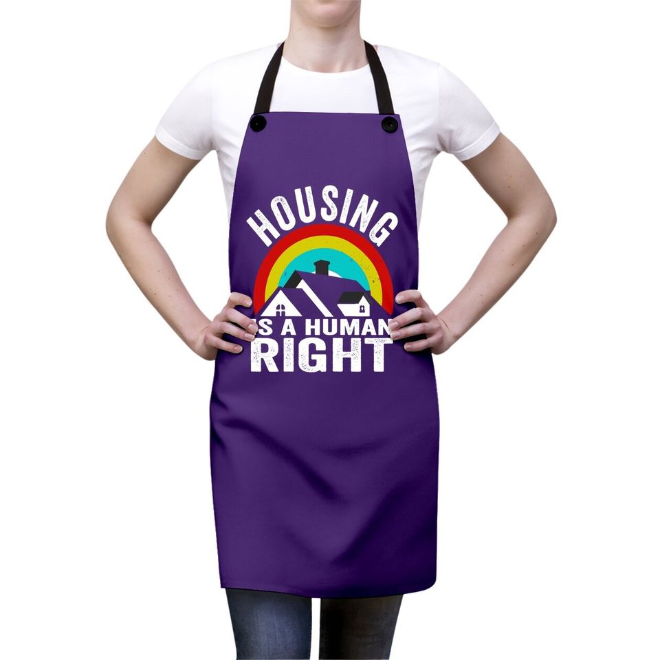 Housing Is A Human Right Poverty Cancel Rent Stop Evictions Apron