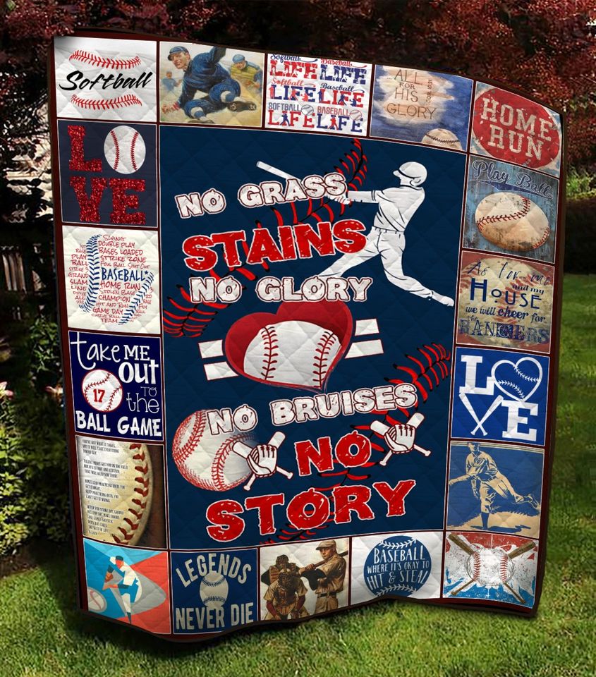 No Grass Stains No Glory Quilt