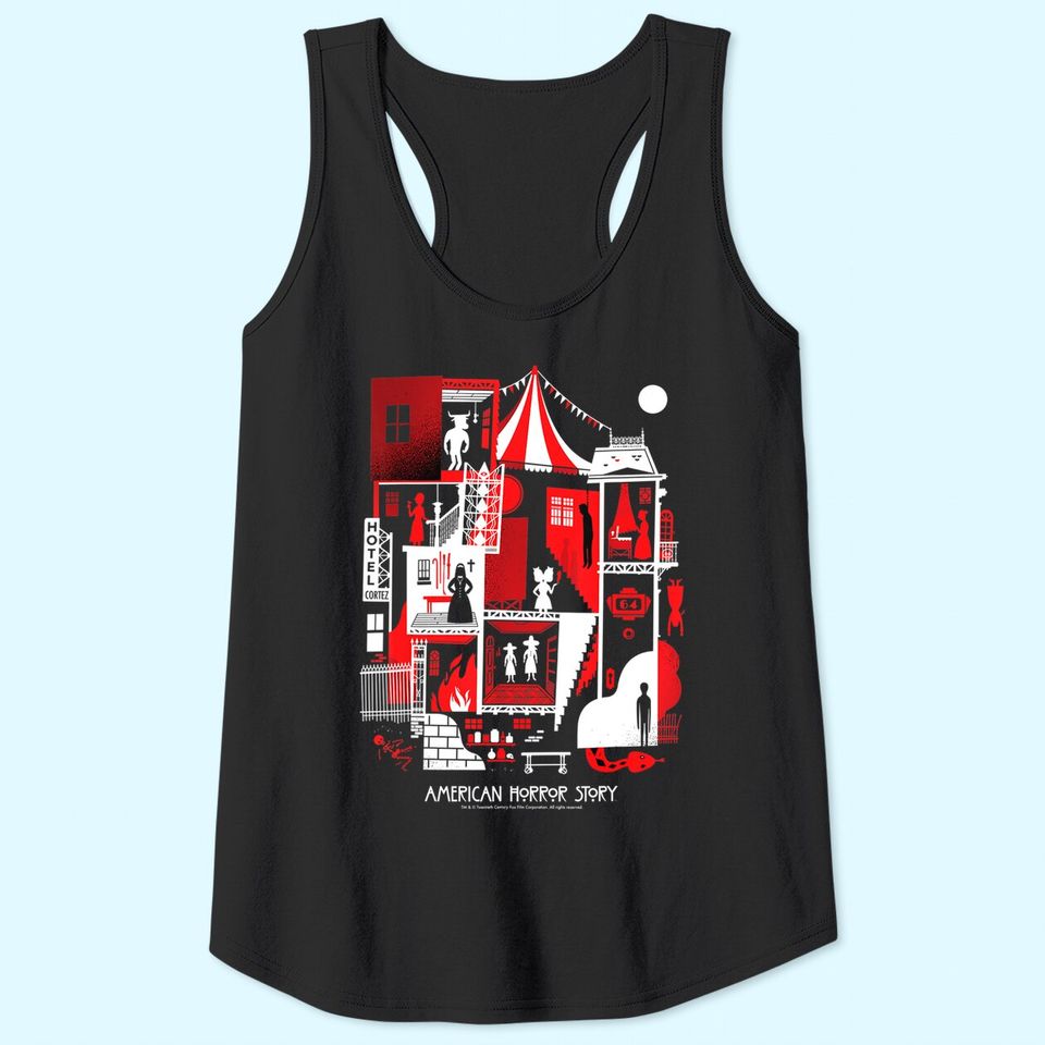 American Horror Story House Of Horrors Tank Top