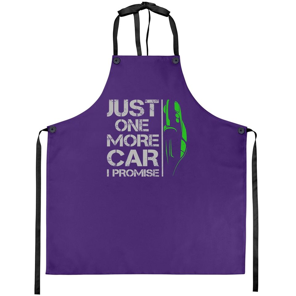 Just One More Car I Promise Apron