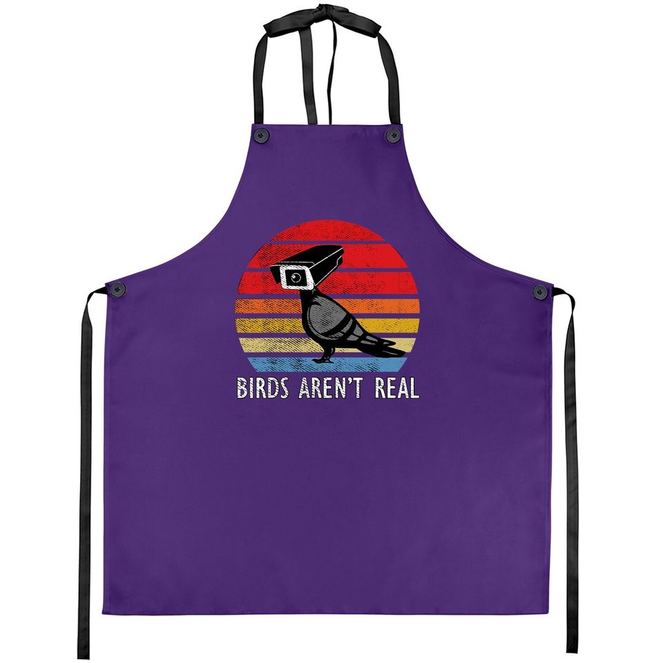 Birds Aren't Real Real Vintage Apron Are Not