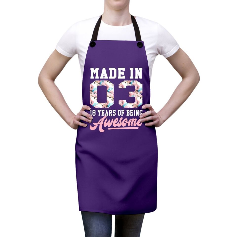 18 Year Old Girls Apronns In 2003 Apron