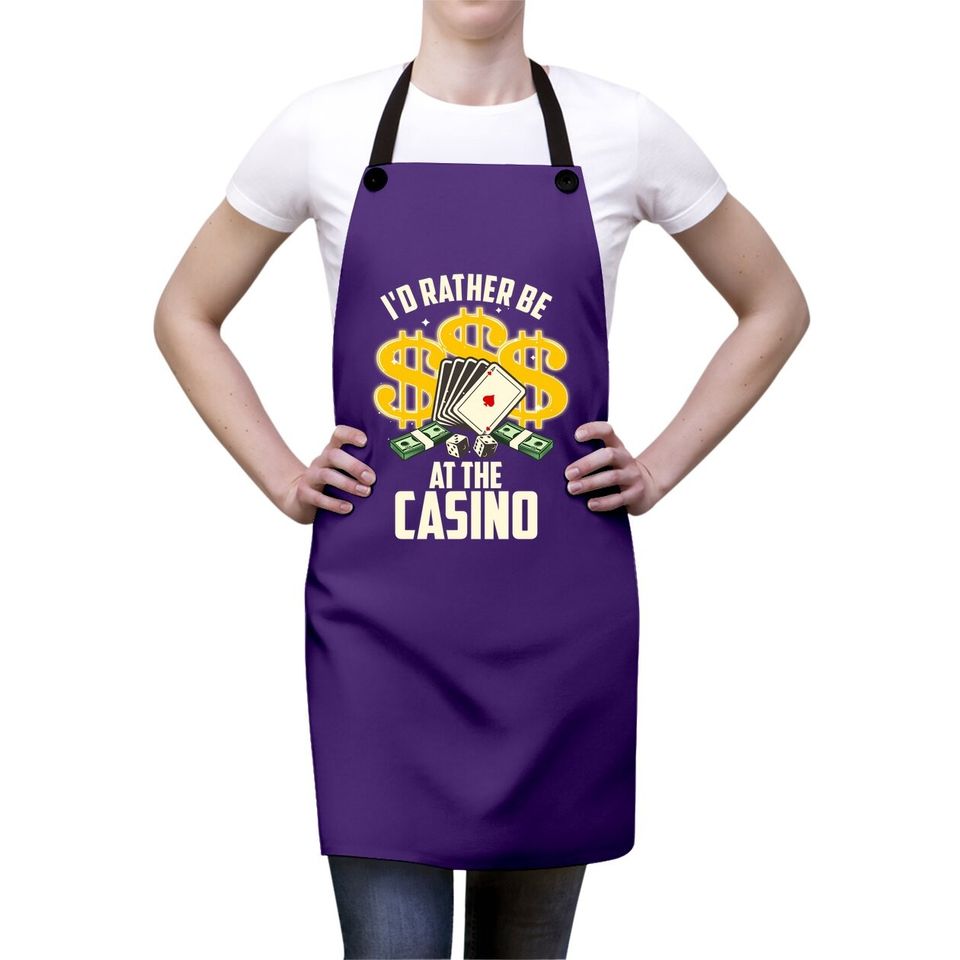 Casino For Gambling Gamblers Apron
