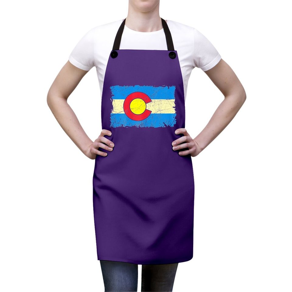 Colorado State Flag Apron