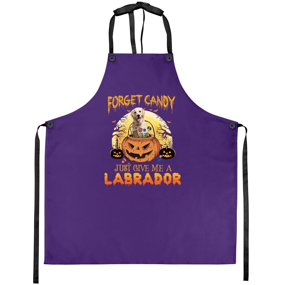 Foget Candy Just Give Me A Labrador Apron