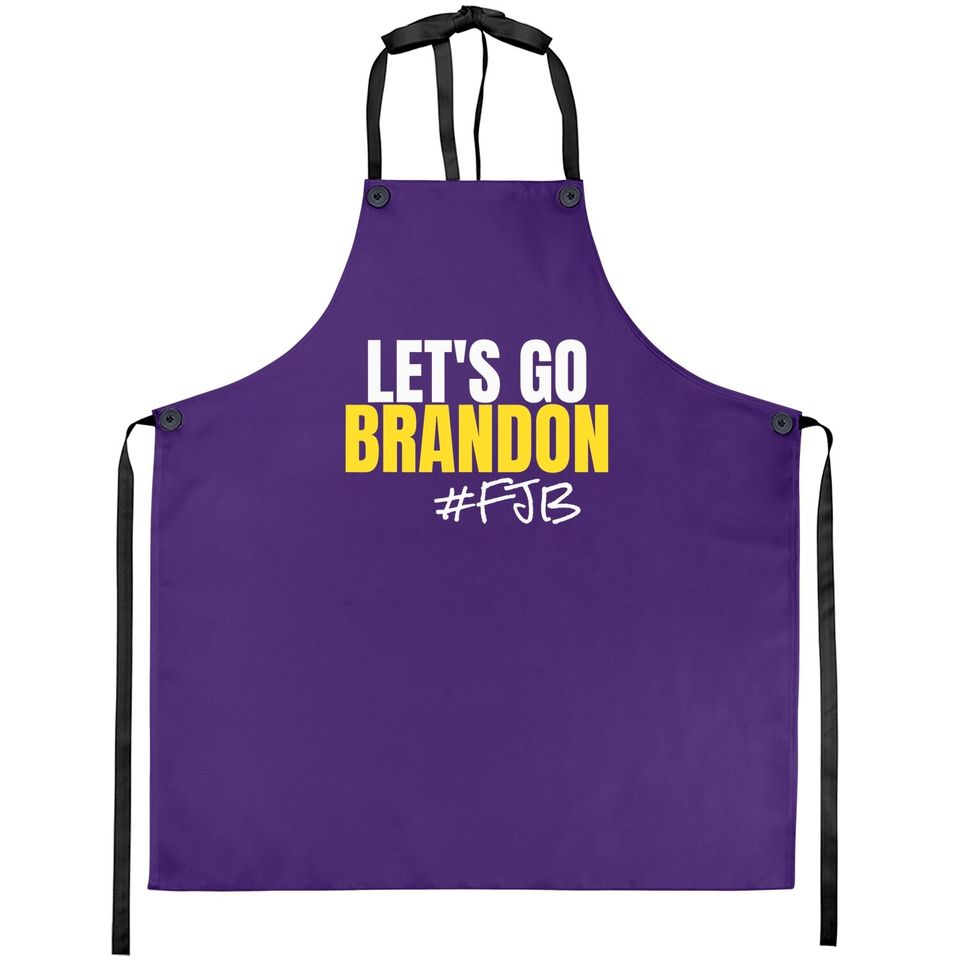 Let's Go Brandon Apron