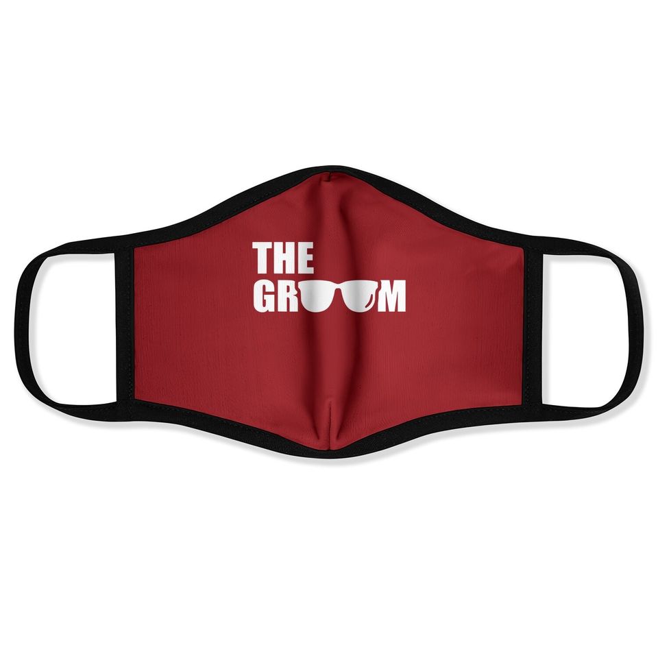 The Groom Bachelor Party Face Mask
