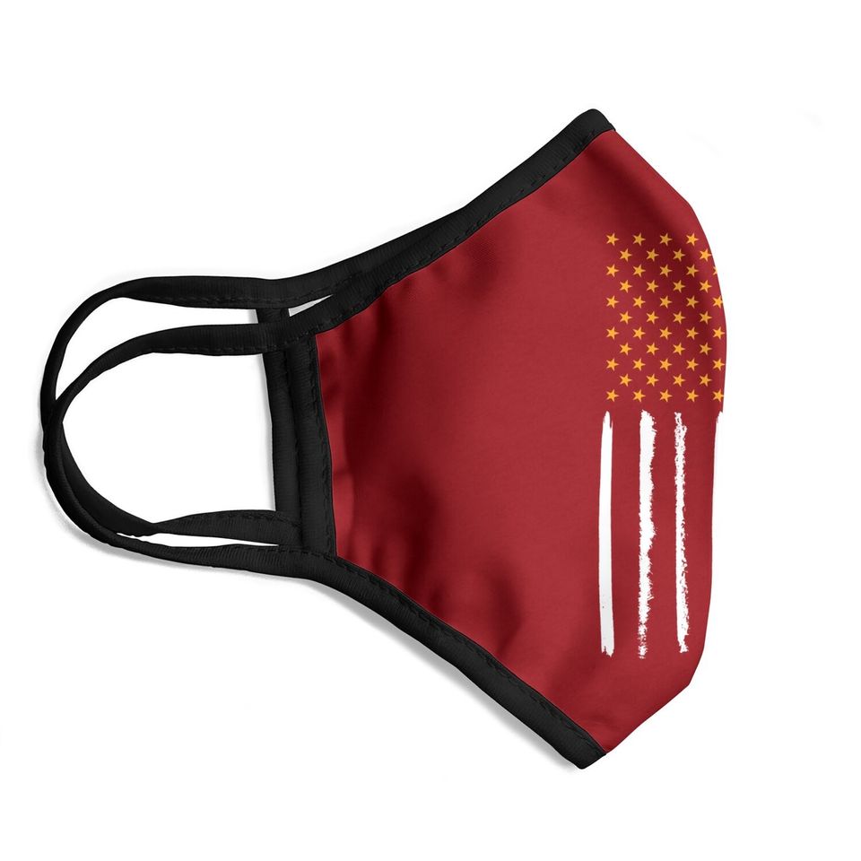Craft Beer American Flag Usa Brewery Alcohol Lovers Face Mask
