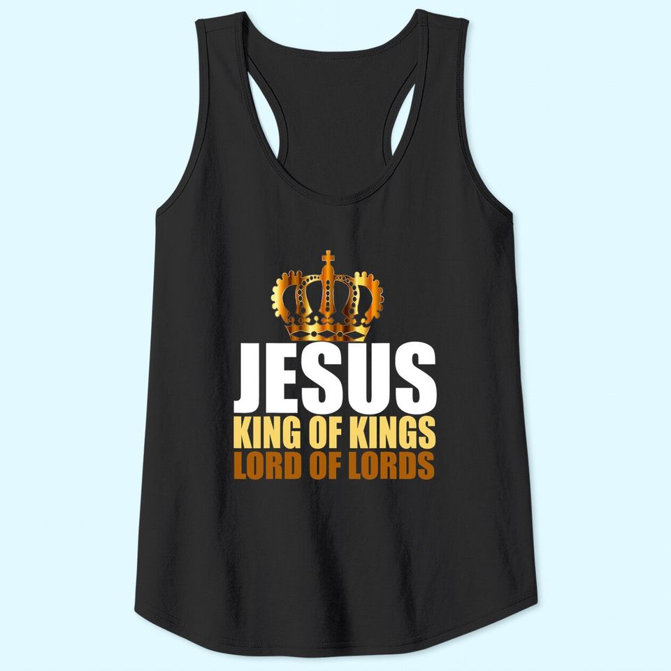 Christerest: Jesus King of Kings Lord of Lords Christian Tank Top