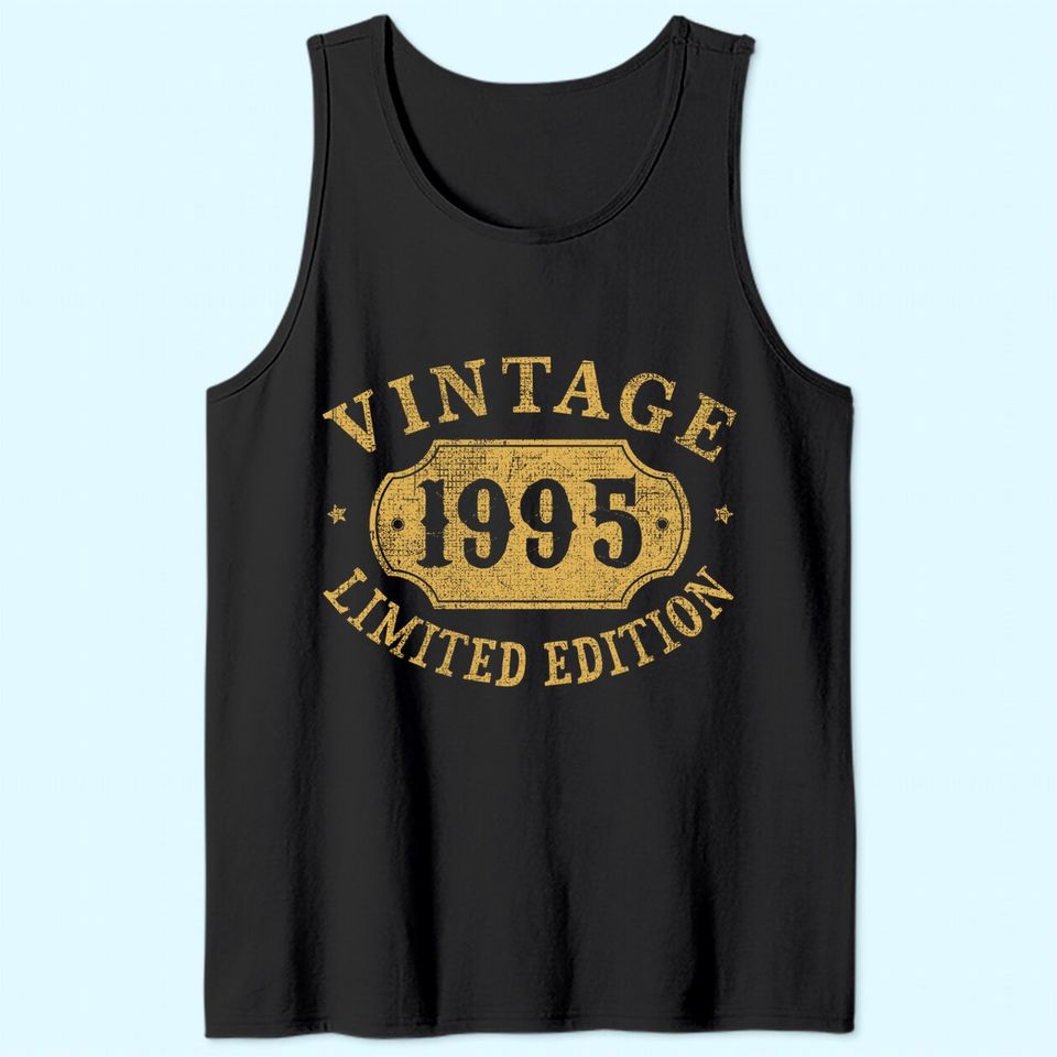 26 years old 26th Birthday Anniversary Gift Limited 1995 Tank Top