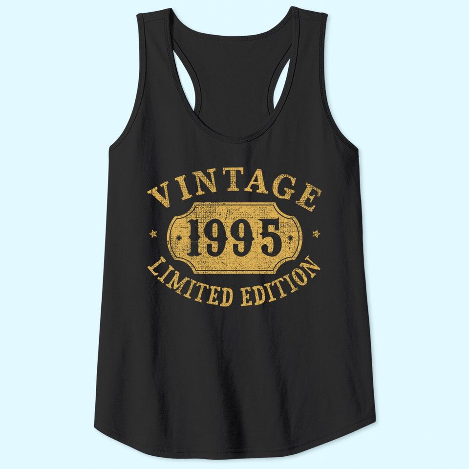 26 years old 26th Birthday Anniversary Gift Limited 1995 Tank Top