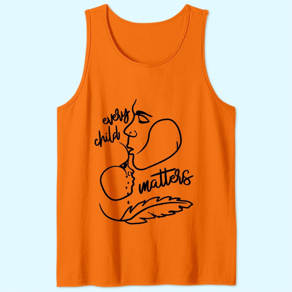 Every Child Matters Orange Day Native Residential Schools Tank Top