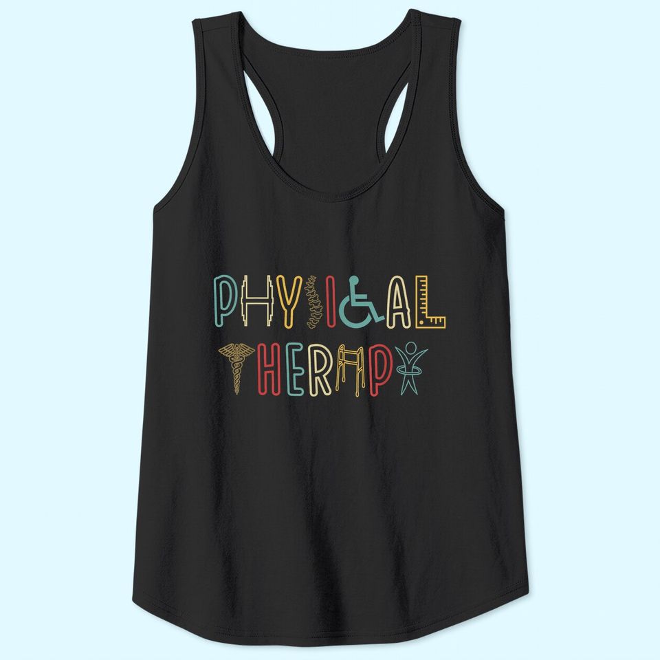 Retro Vintage Physical Therapy Tank Top