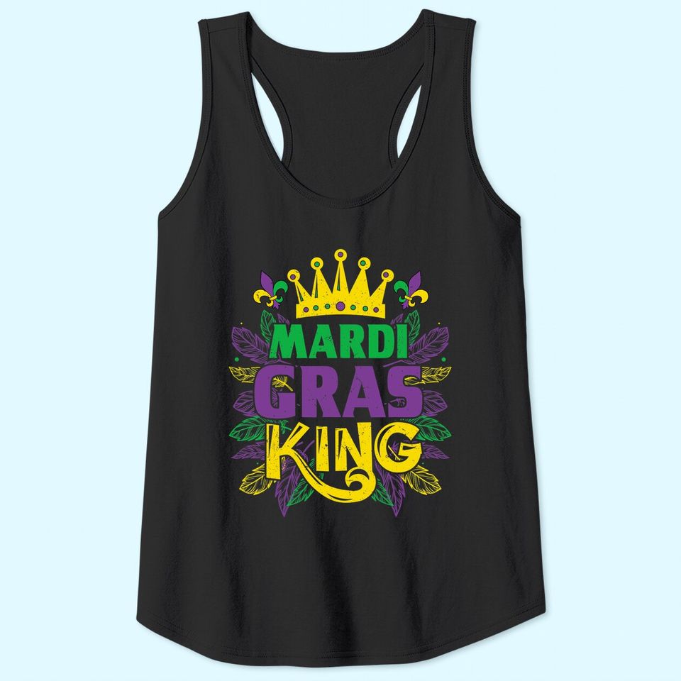 King Costumes Mardi Gras Carnival Tank Top