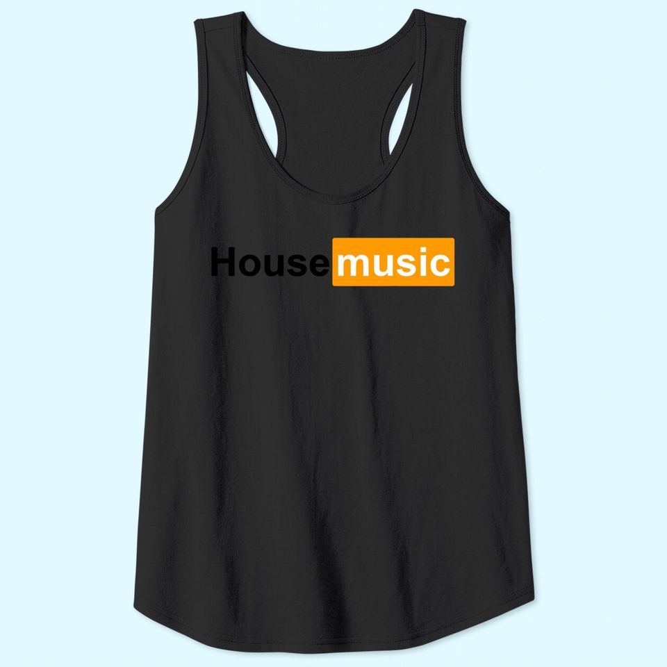 House Music EDM Festival DJ Dance Tank Top