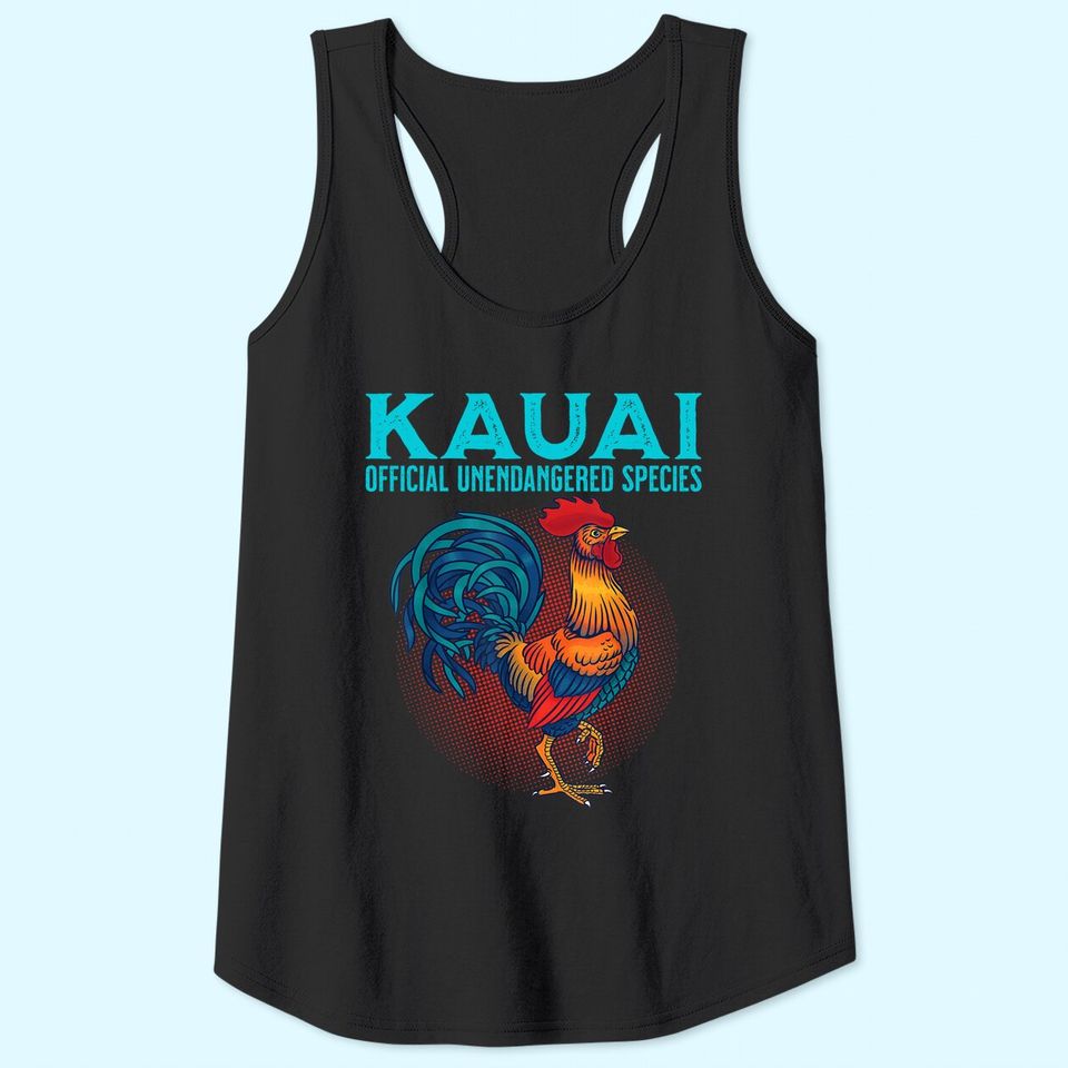Kauai Chicken Unendangered Species Tank Top