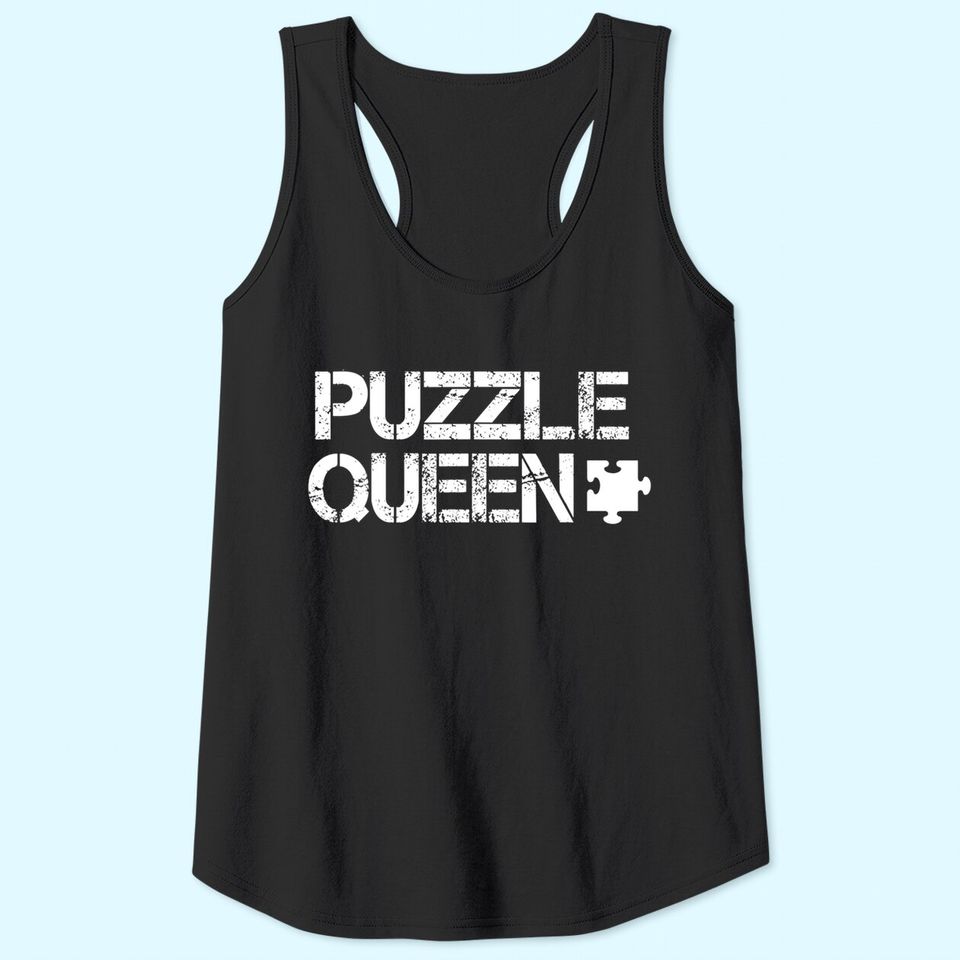 Proud Jigsaw Puzzle Queen Tank Top