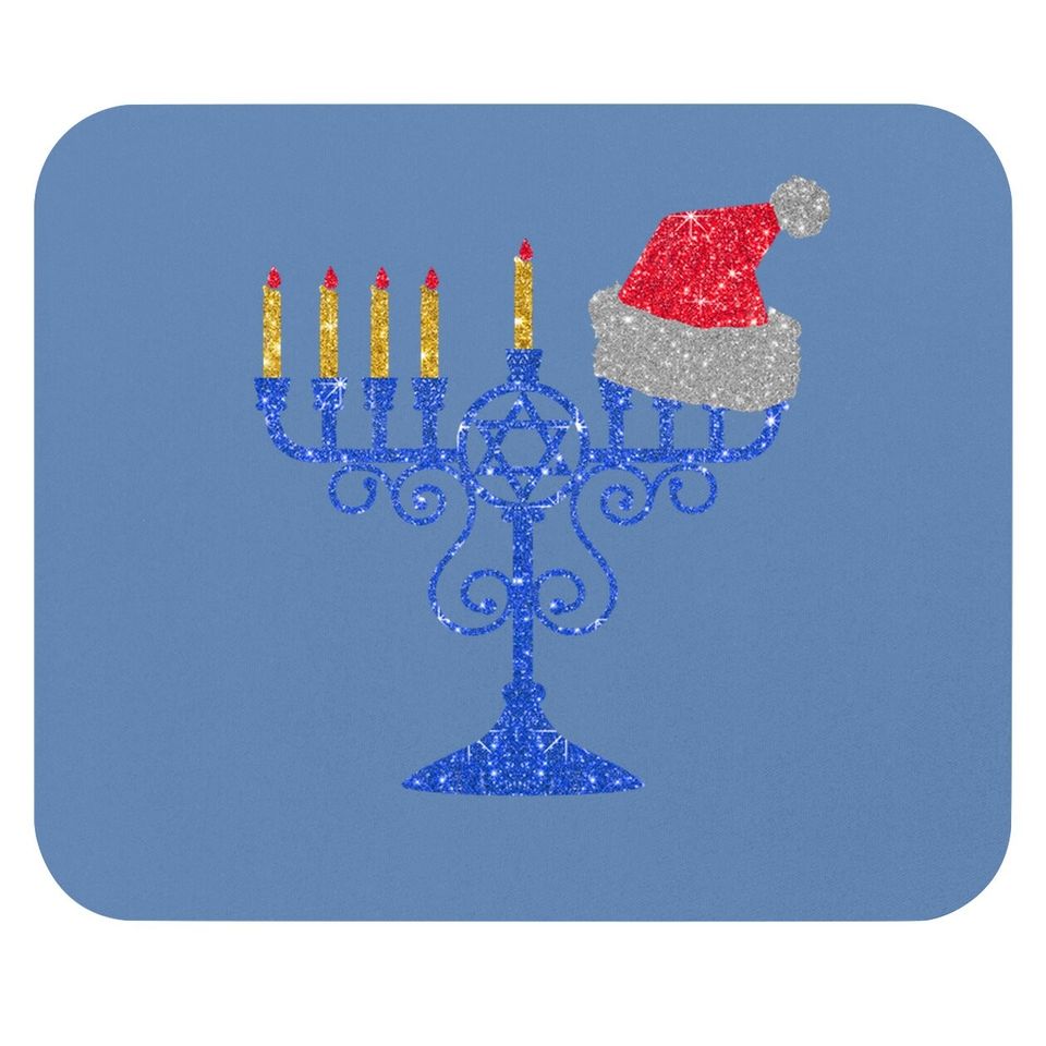 Christmas Candle Mouse Pads