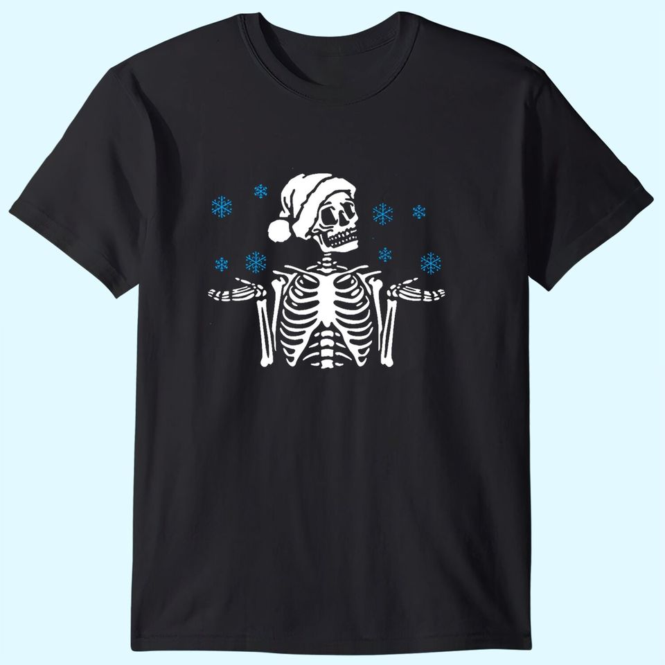 Holiday Skull Christmas T-Shirts
