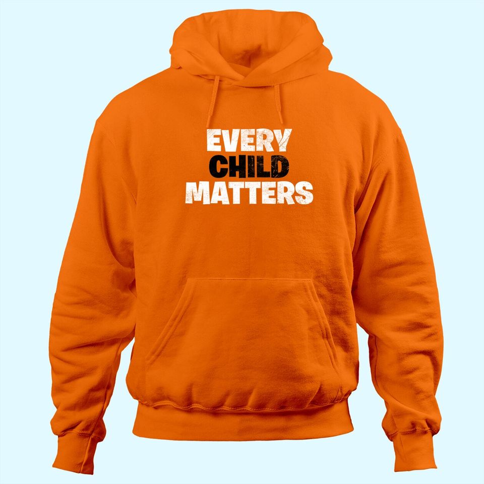 Every Child Matters Awareness  Men's Hoodie Wear Orange