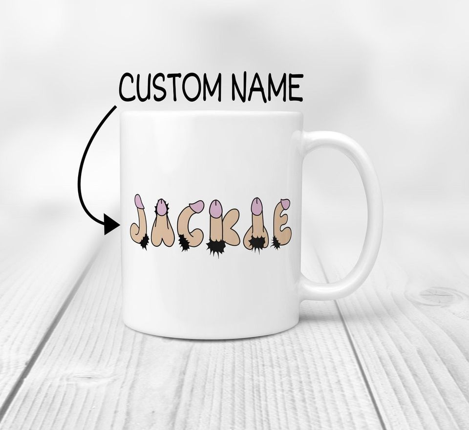 Personalized Penis Mug Christmas Gift For Best Friend