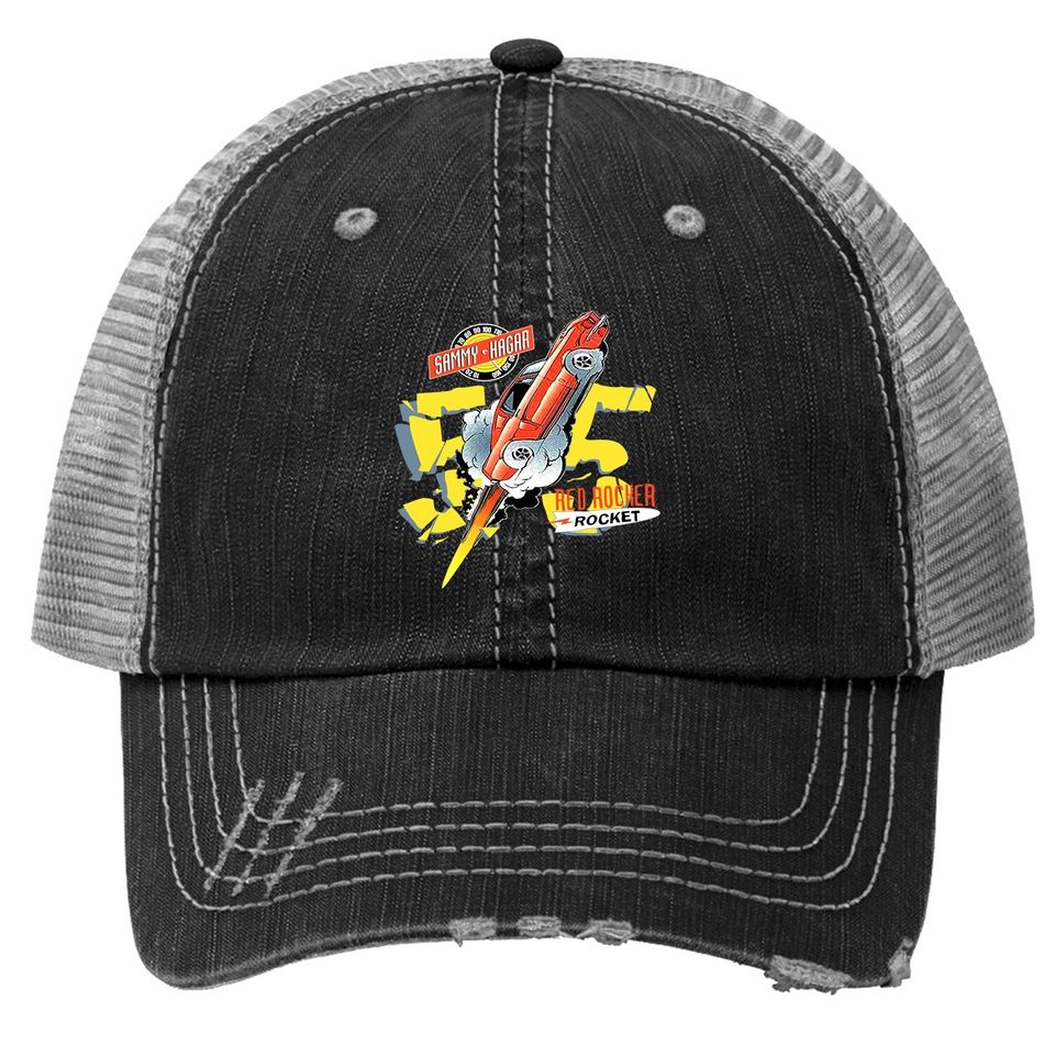 Yoomerty Sammy Hagar Yong89 Short Sleeve Trucker Hat For Mens