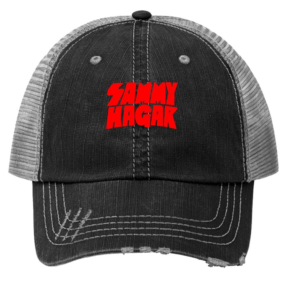 Katrina M Vaughn Samm Short Sleeve Trucker Hat,sammy Hagar Logo,large