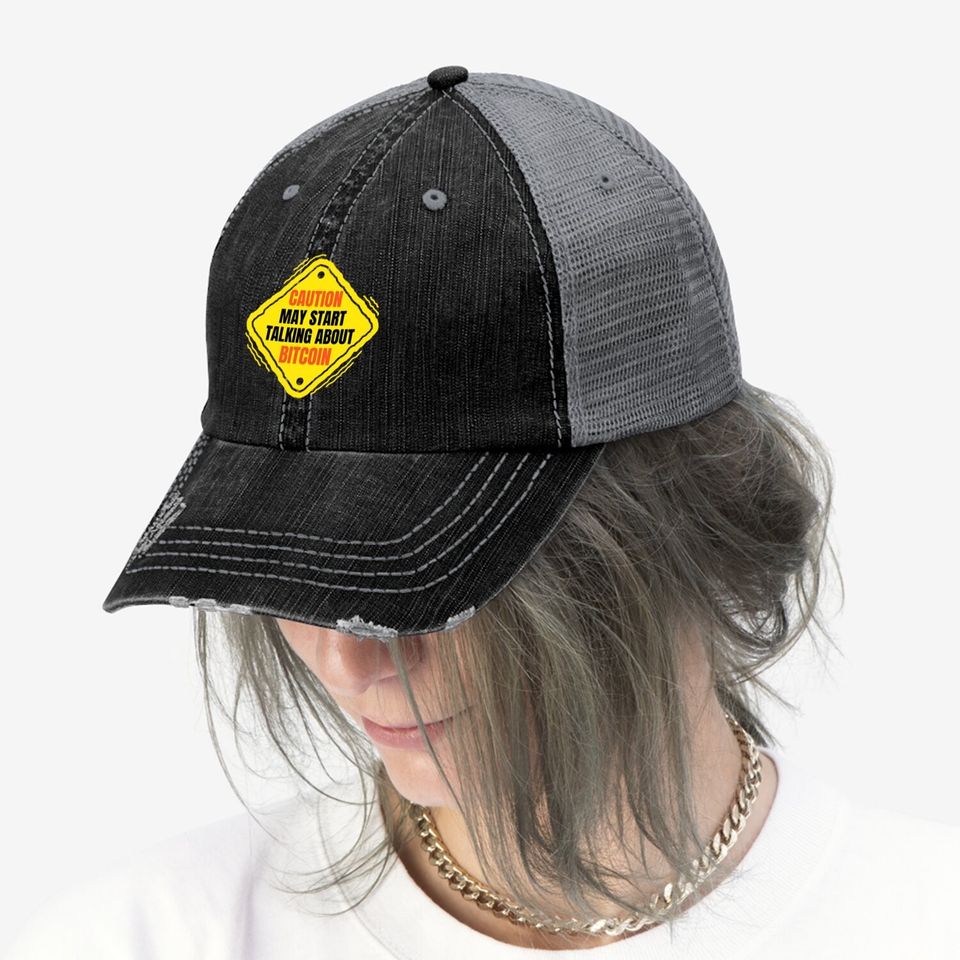 Cryptocurrency Humor Gifts | Funny Meme Quote Crypto Bitcoin Trucker Hat