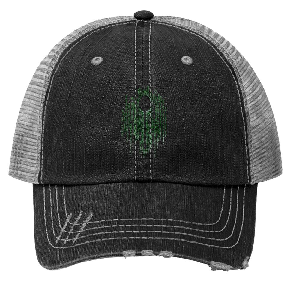 The Matrix There Is No Spoon  trucker Hat