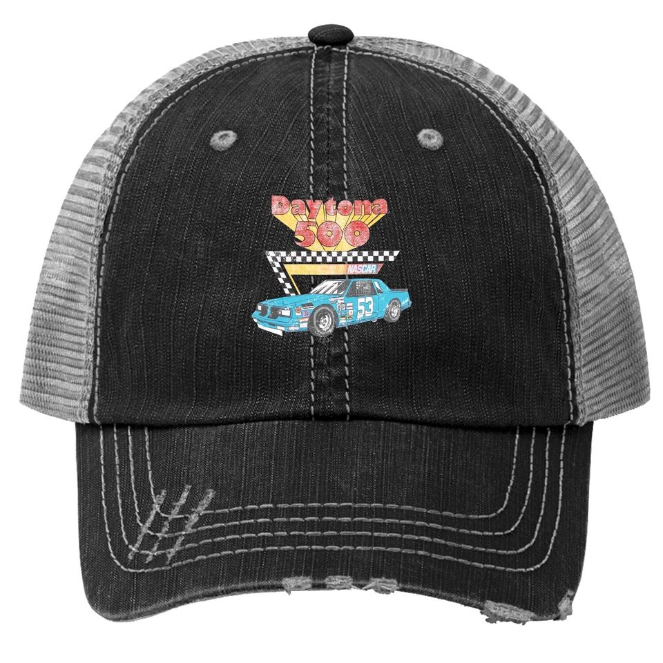 Vintage Daytona 500 Trucker Hat Racing Trucker Hat