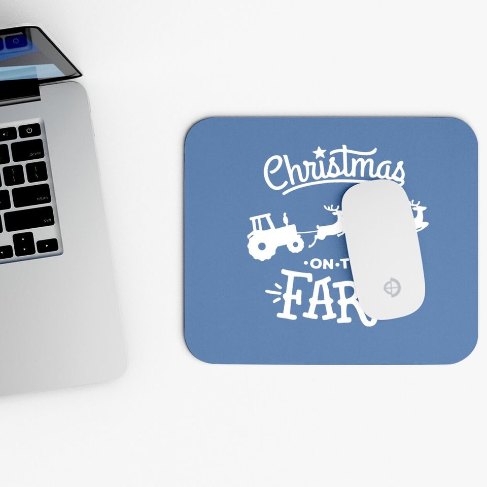Christmas On The Farm Mouse Pads
