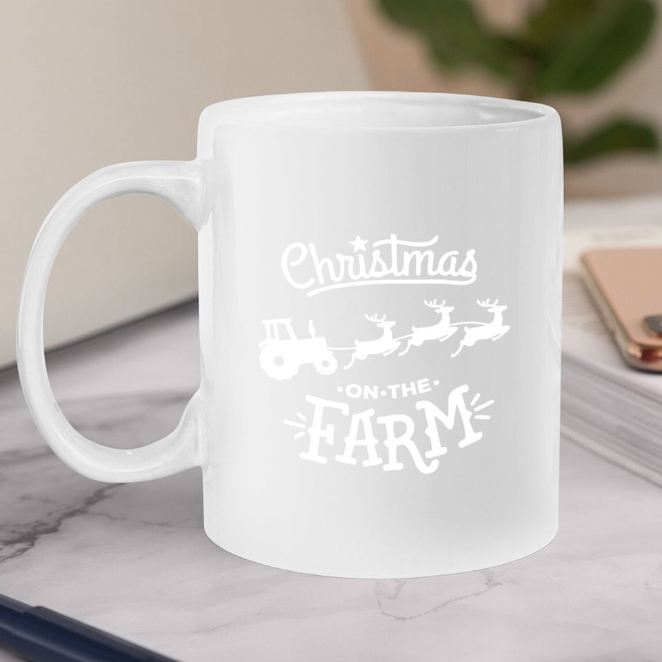 Christmas On The Farm Mugs