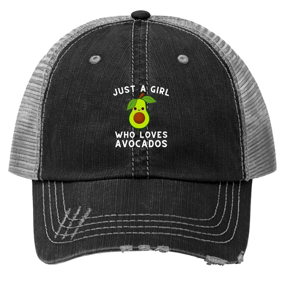 Just A Girl Who Loves Avocados Trucker Hat