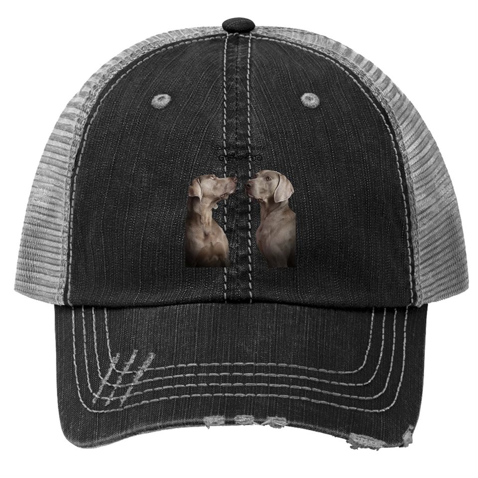 Weimaraner Dog Trucker Hat