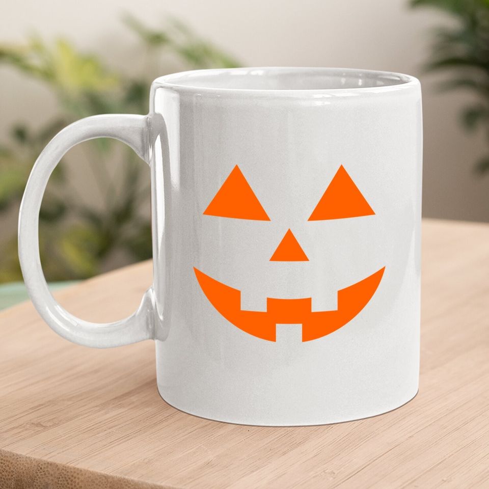 Spooky Jack O Lantern Halloween Party Pumpkin Patch Autumn Coffee Mug