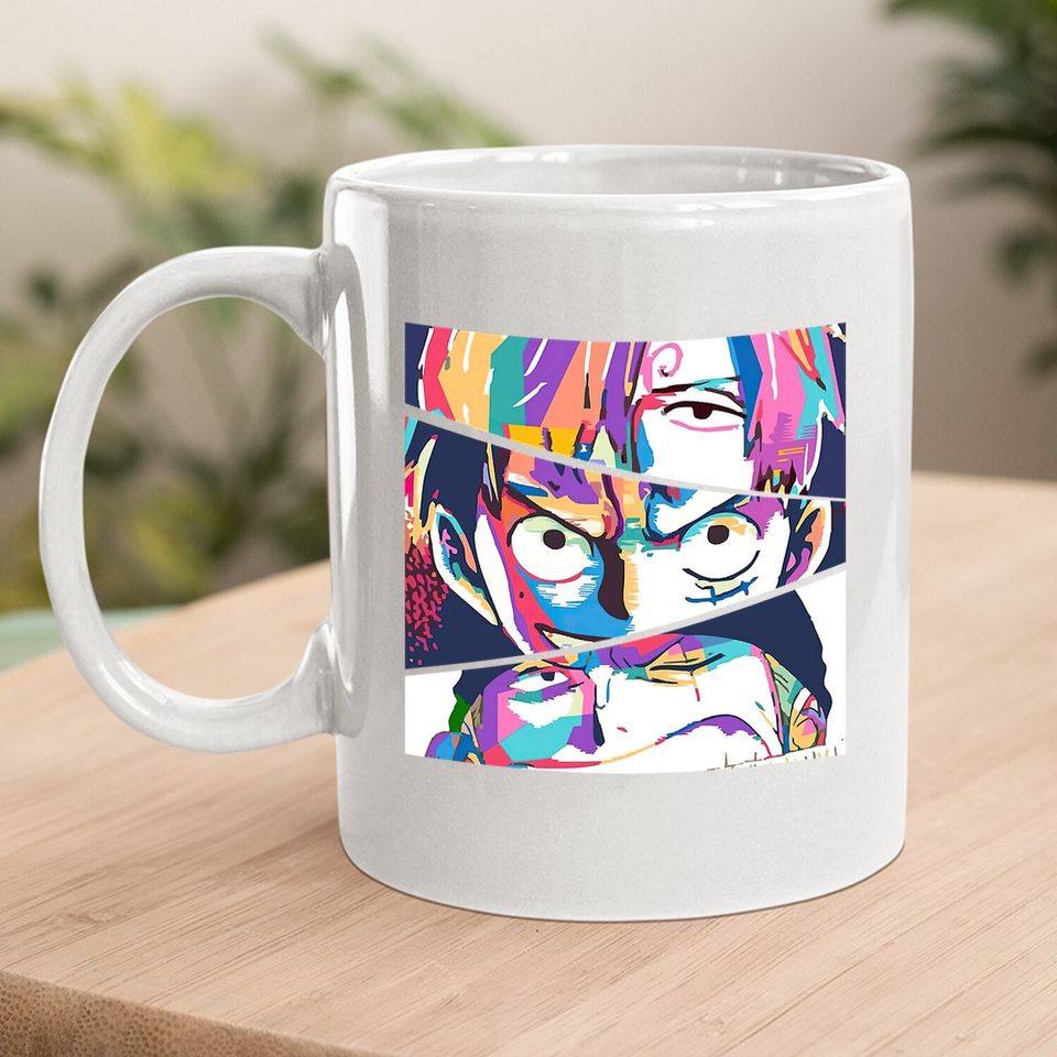 Sanji Luffye Zoroe Coffee Mug