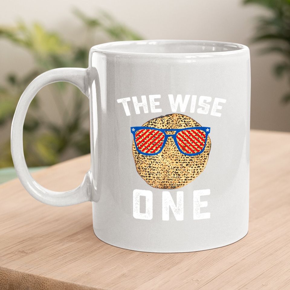 The Wise One Jewish Pesach Matzo Jew Holiday Coffee Mug