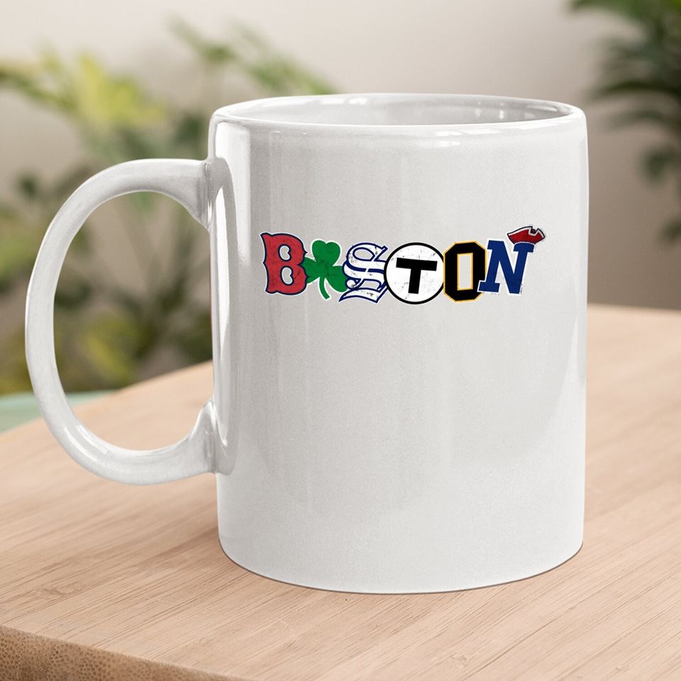 Vintage Boston Sports Fan City Pride Coffee Mug