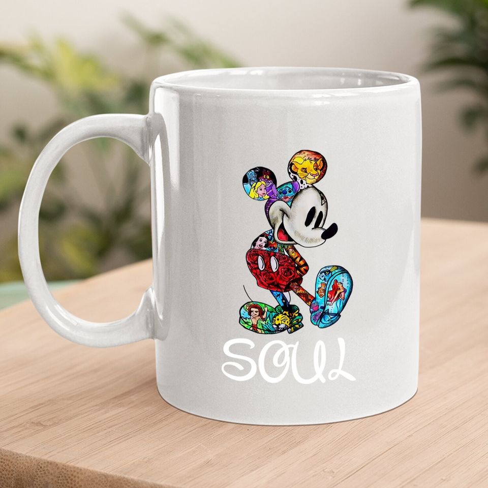 Matching Couple Disney Soul Mate Mickey Mouse Coffee Mug