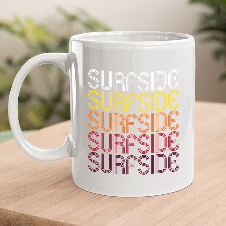Surfside Vintage Style Florida Coffee Mug