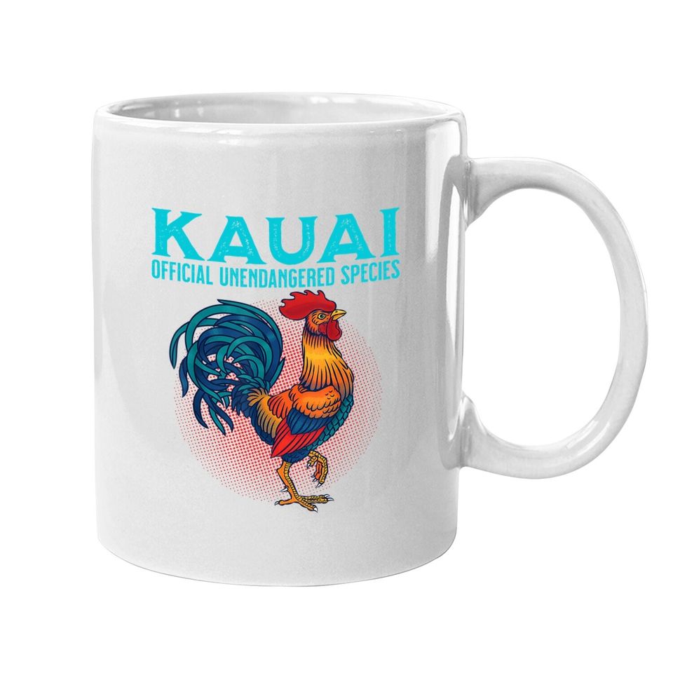 Kauai Chicken Unendangered Species Coffee Mug