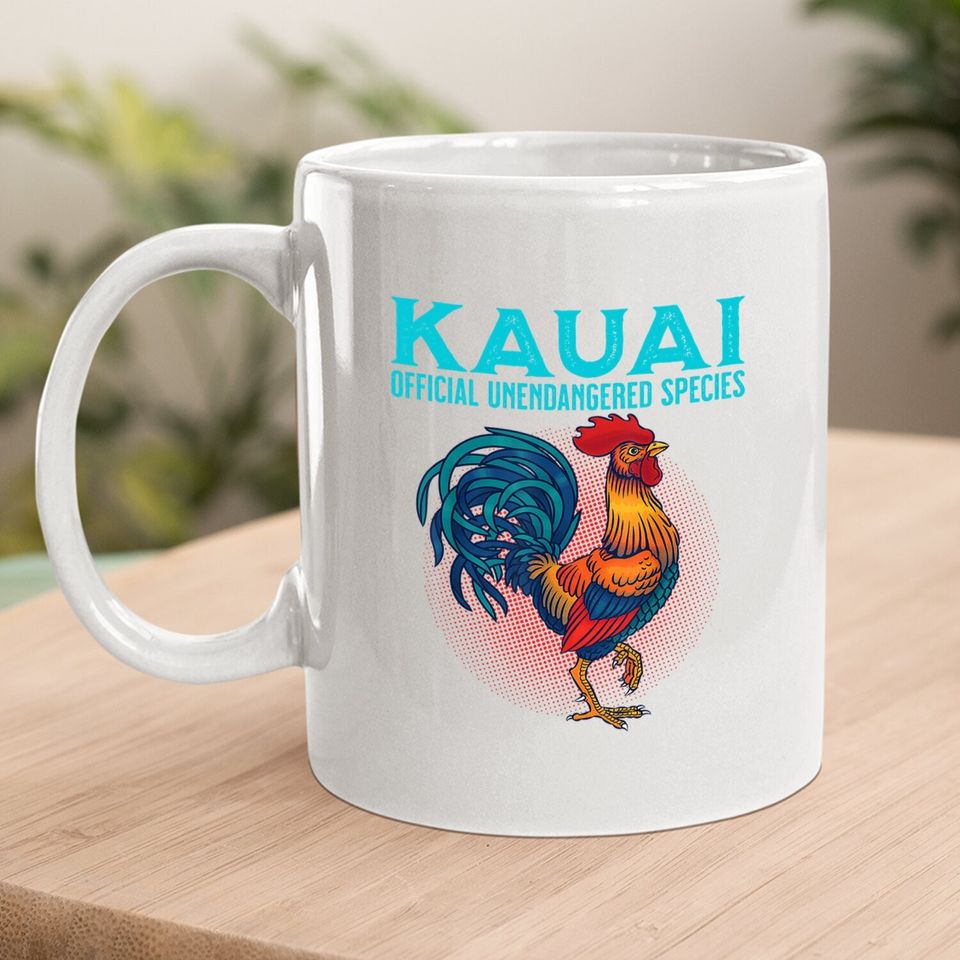 Kauai Chicken Unendangered Species Coffee Mug