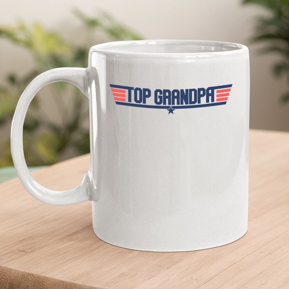 Top Grandpa Great Grandpa 80s Coffee Mug