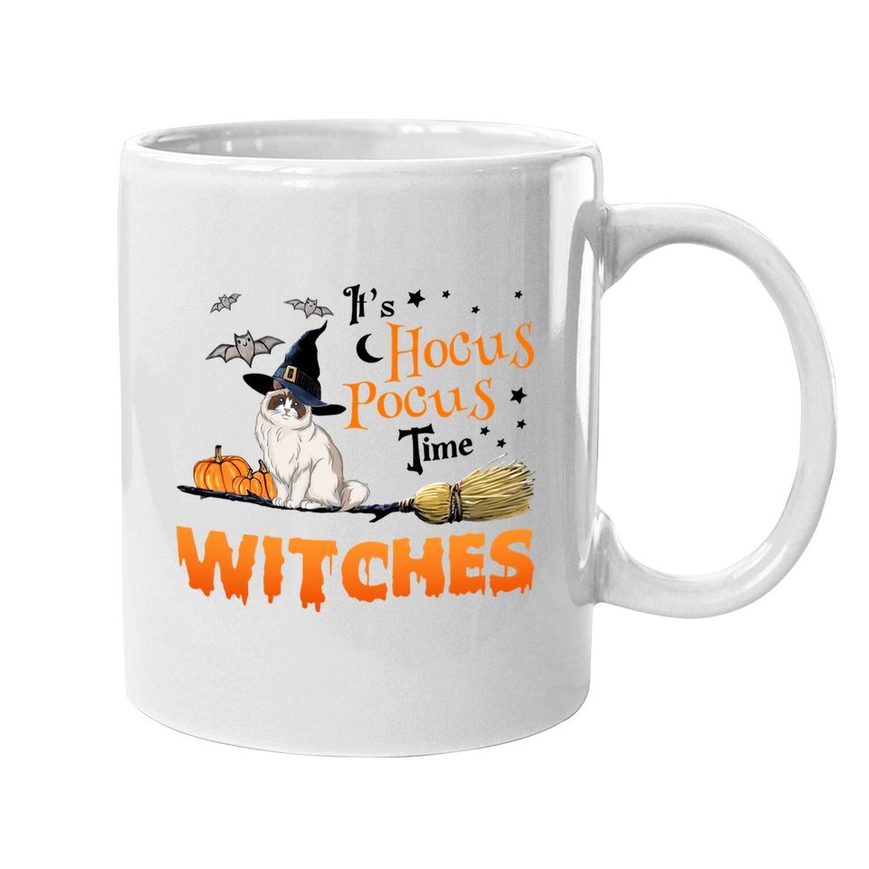 Hocus Pocus Time Wiches Cat Classic Coffee Mug